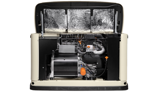 Inside of 24kW Generac Generator